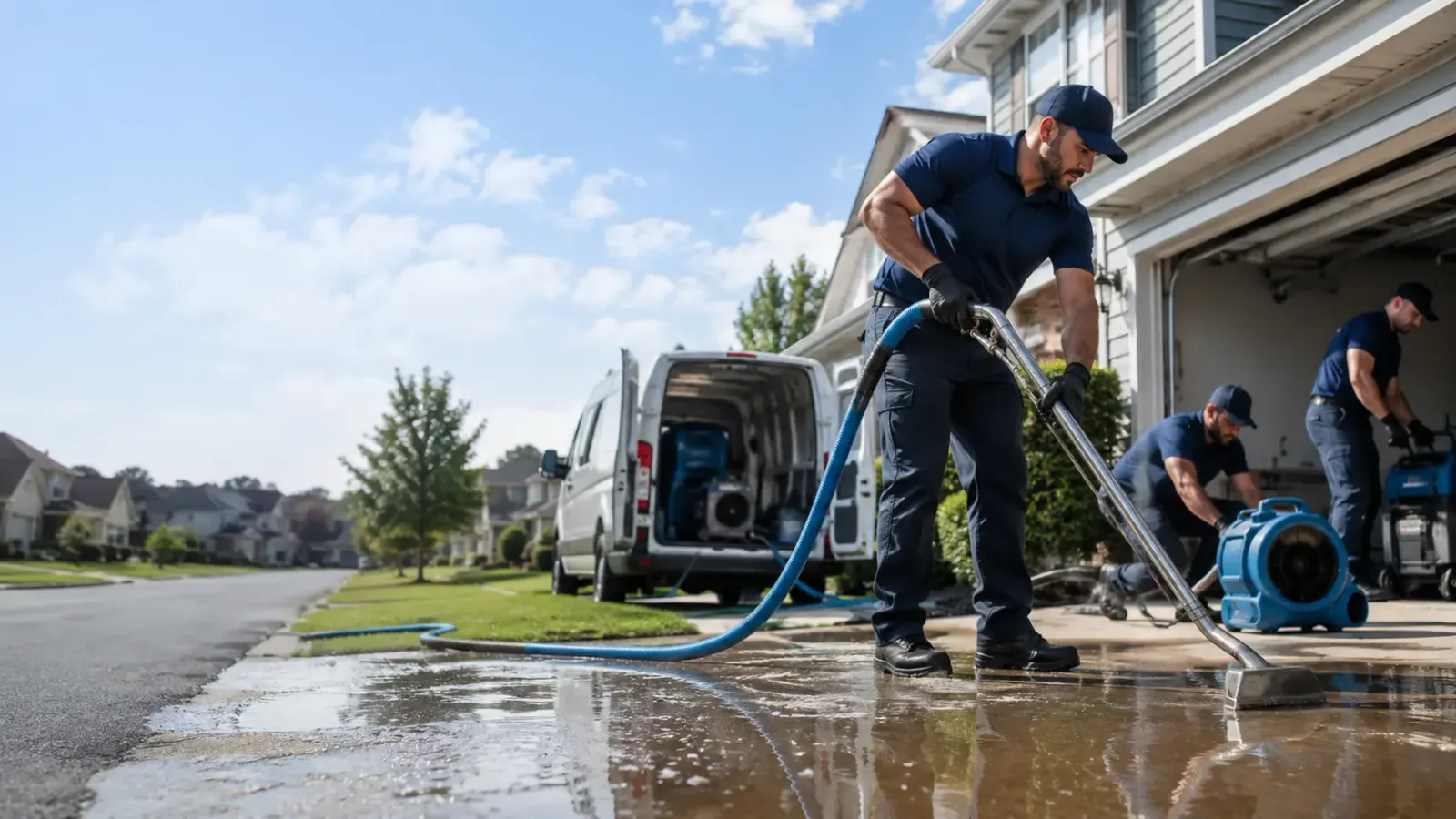 Flood Damage Restoration in Hingham, WI